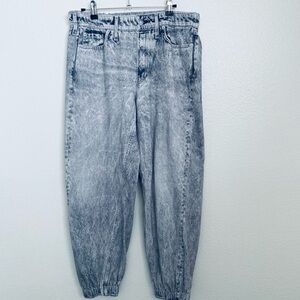 rag & bone Gray Acid Wash Pants